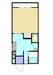 サンハイツ【1階】の間取り