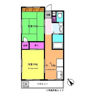 鈴木ビル【2階】の間取り