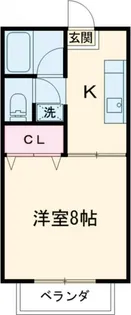 ウィステリアビレッジ【1階】の間取り