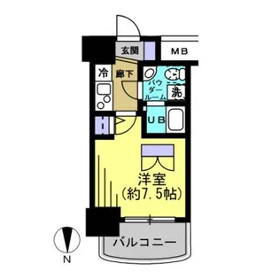 大阪府大阪市中央区南久宝寺町3【マンション】の間取り