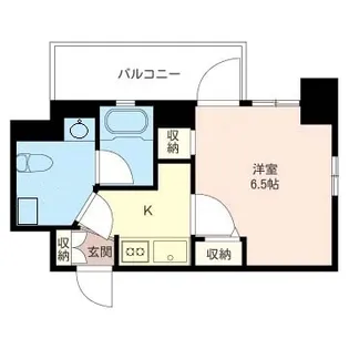 ル・シエル豊玉【6階】の間取り