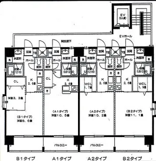 ロイヤルシャトー大須【4階】の間取り