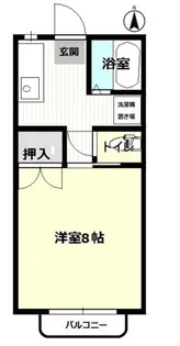 総社Sフラッツ F【1階】の間取り