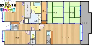 コアマンション長崎ガーデンヒルズ【10階】の間取り