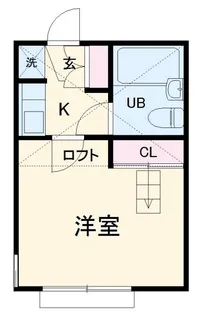 カフーかしわ台【2階】の間取り