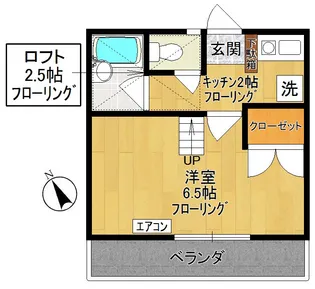 アイランドA【2階】の間取り
