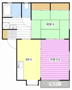 クレッシェンド【2階】の間取り