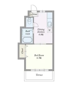 神奈川県川崎市幸区北加瀬1【マンション】の間取り