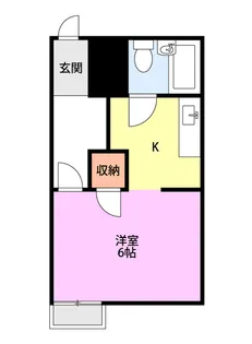 ハピネス和光【3階】の間取り
