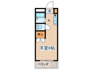 リッツマリオット【4階】の間取り