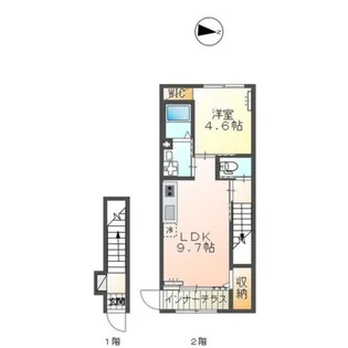 アムール・ルミエール【2階】の間取り