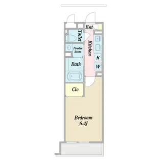 ハウ・オリ【1階】の間取り