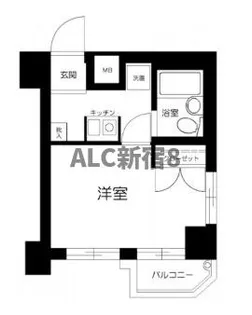 ヴェルデファイン荻窪【4階】の間取り