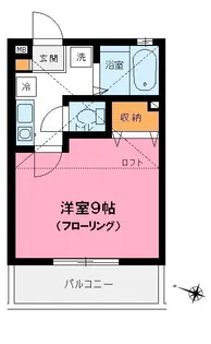 ティアラII【1階】の間取り