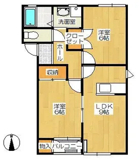 メゾンセレーノ 壱番館【1階】の間取り
