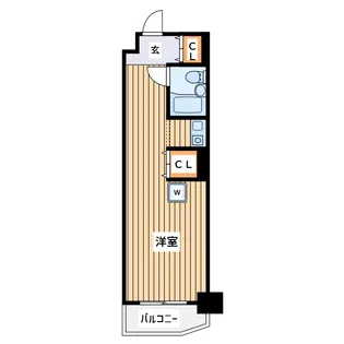ライオンズマンション川崎多摩川【1階】の間取り