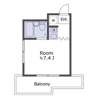 豊強ビル【7階】の間取り