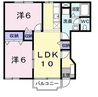 ANDO-HAITU【1階】の間取り