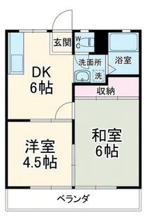 メゾン林間【2階】の間取り