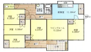 東京都八王子市弐分方町【一戸建】の間取り