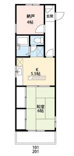 イルソーレ【2階】の間取り