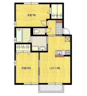 グラース諸富【2階】の間取り
