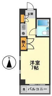 東京都江戸川区北小岩1【マンション】の間取り