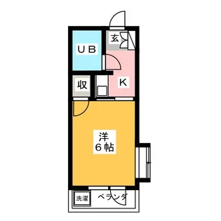 パールハイム【2階】の間取り