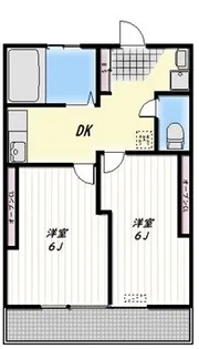 decent【2階】の間取り