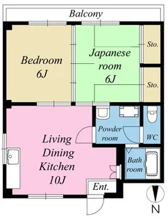 東京都江戸川区北葛西1【マンション】の間取り