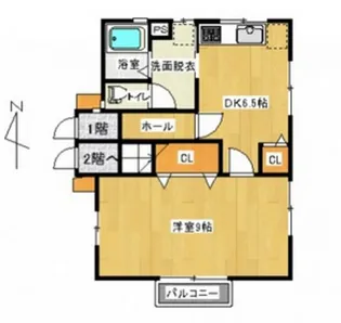 それいゆ奉還町III【1階】の間取り