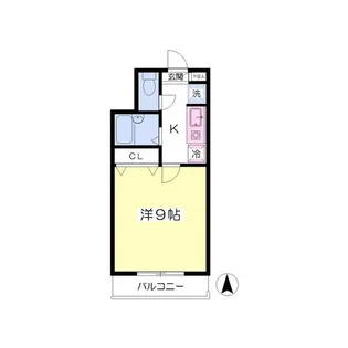 ロイヤルパレス駅西【3階】の間取り