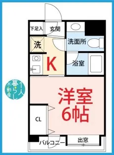 東京都大田区西糀谷4【マンション】の間取り