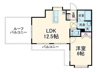 ロックグランデ行徳【3階】の間取り