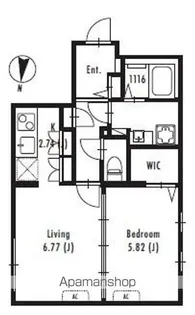 東京都中野区弥生町2【マンション】の間取り