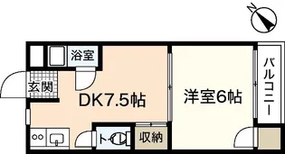 広島ベーカリービル【2階】の間取り
