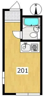 茂富ハウス7【2階】の間取り