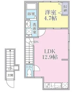 ルント田園【2階】の間取り