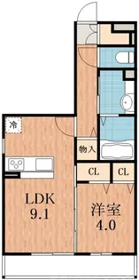 ハーティソフィア【3階】の間取り