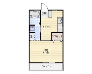 グリーンヒルズII【2階】の間取り