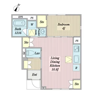 kukuna-S【1階】の間取り