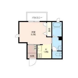 クレール西神奈川【2階】の間取り