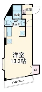 YSコート【3階】の間取り