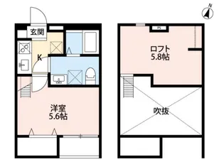 パトリアSMK【2階】の間取り