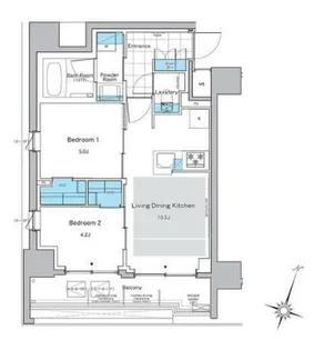 東京都千代田区神田須田町1【マンション】の間取り
