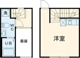 ケー ニジュウイチ ベース スギナミの間取り
