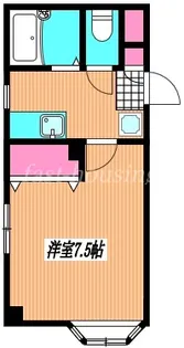 カージィナル【3階】の間取り