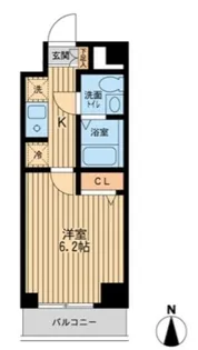 ドゥーエ東陽町【3階】の間取り