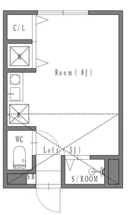 T’SHOUSE【1階】の間取り