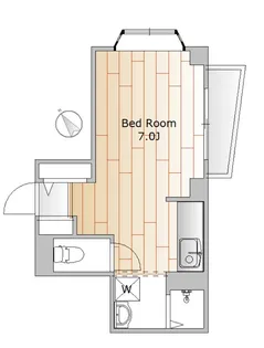 メゾンソノダ【4階】の間取り